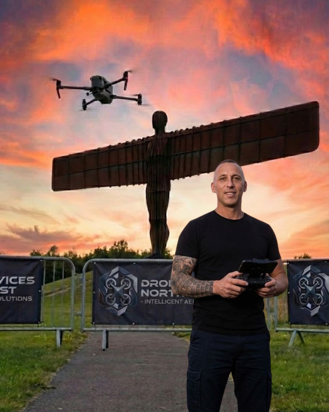 Peter Regan - Onshore & Offshore HSE Advisor and CAA-certified drone pilot conducting professional drone operations